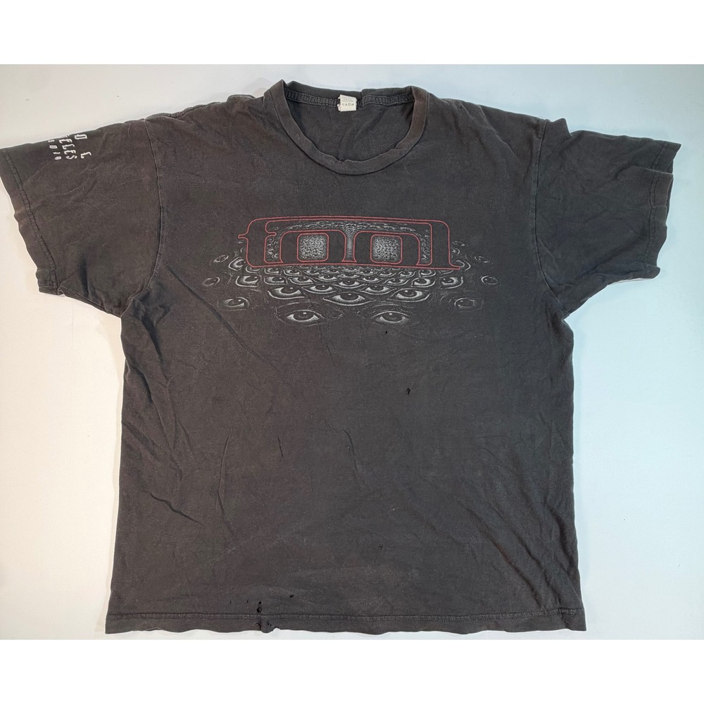 Tool Band 2012 Winter Tour T-Shirt Mens Large Black Eye Graphic Rock Tee